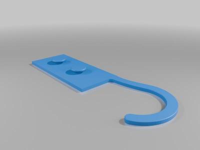 Sideways hook for phone shower caddy and modded phone boot