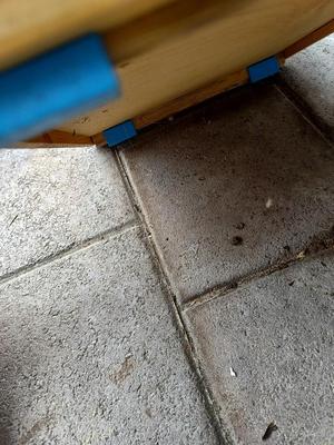 Fuss für Migros-Holzkiste / Outdoor-Foot for Wooden Chest