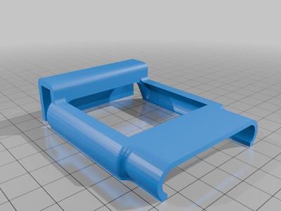 Aquarium LED light holder for most common Al profile