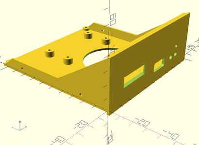 Parametric Gotek mount