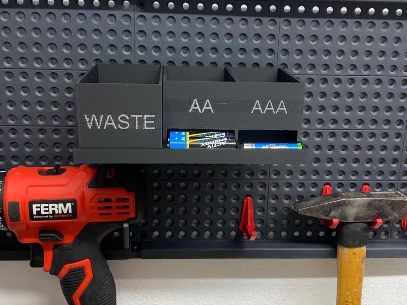 Battery Butler inkl. Wastebucket