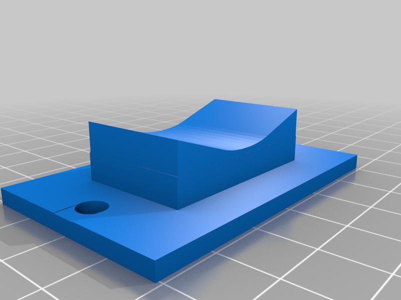 2 Piece GoPro Helmet Mount