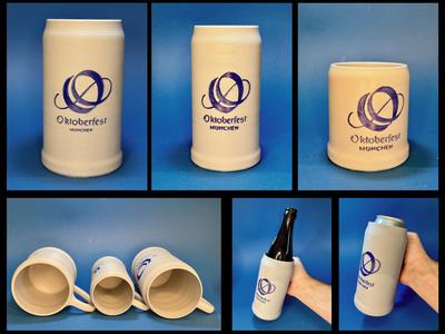 ORIGINAL MUNICH OKTOBERFEST BEER MUG 1 l - Maßkrug