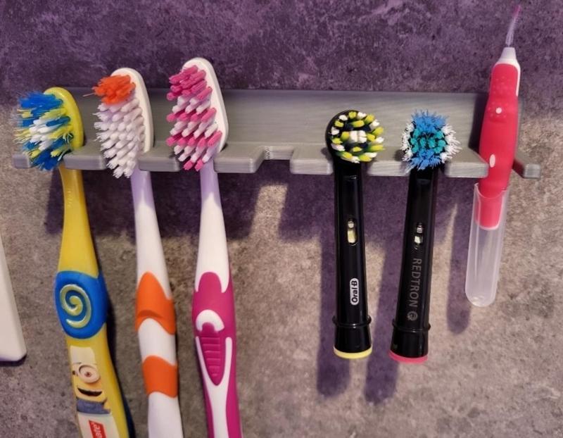 Zahnbürsten Wandhalterung