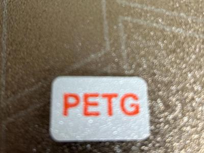 marker tag PETG for Spring clip