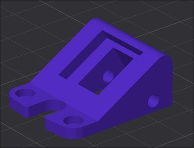 TPU Mount for GPS on SourceOne V5.1 Frame
