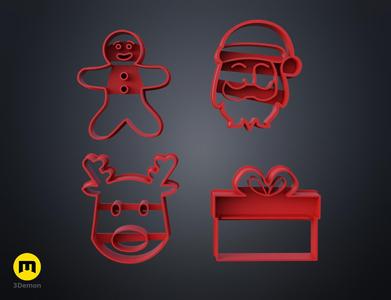 Christmas cookie cutters Vol.2
