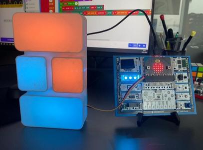 PicoBricks Logo Lamp