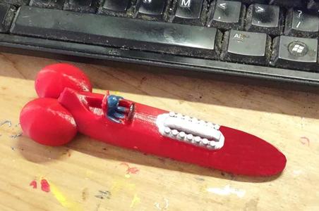 three wheeled dragster