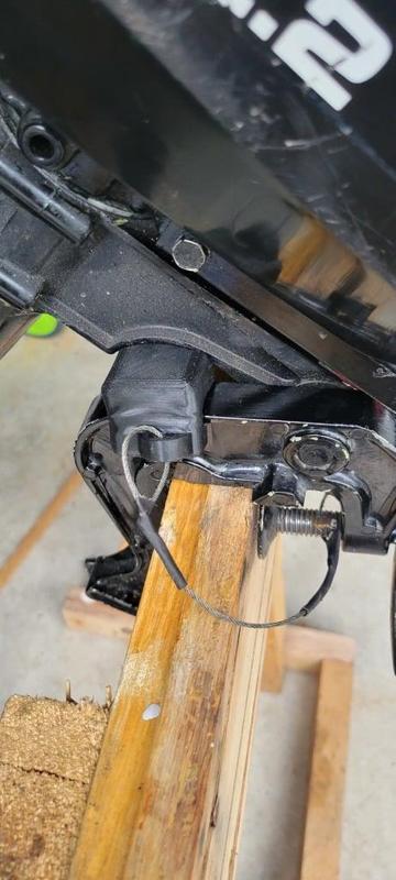 2.2 hp outboard motor tilt block