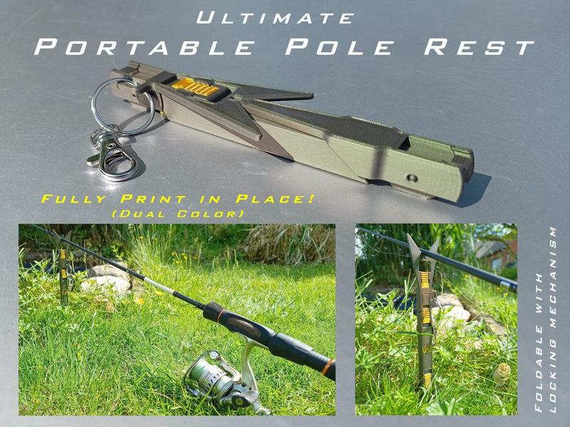 Ultimate Portable Pole Rest (Fishing)