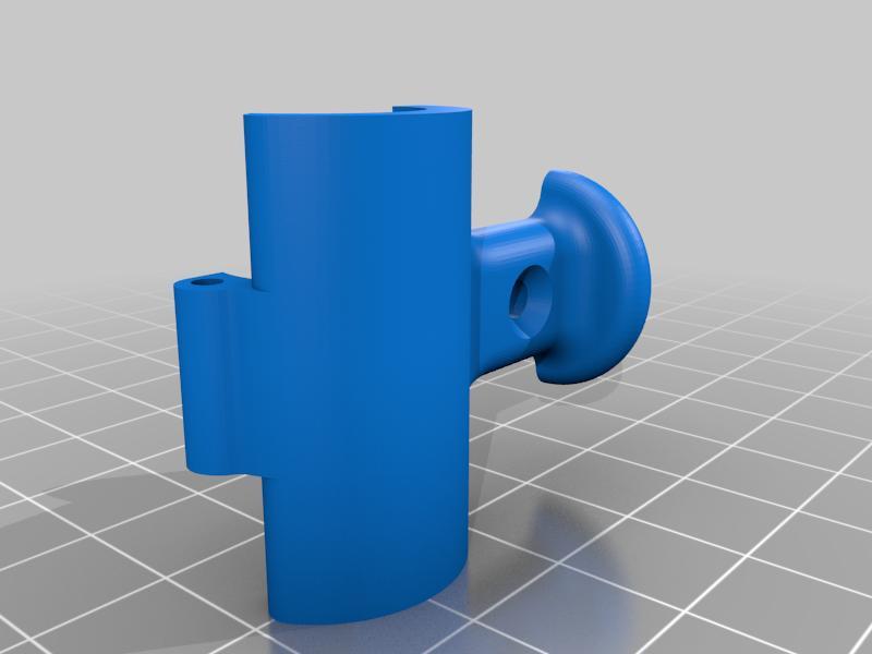 Fixation d'un sechoir de type Tancarville