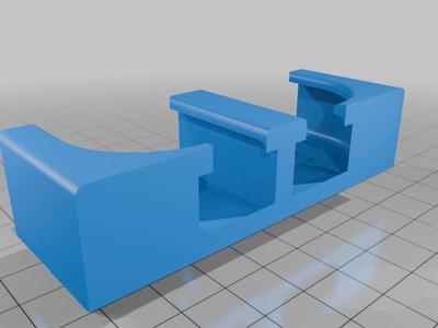 Joycon holder-- for Elfa metal pegboard walls