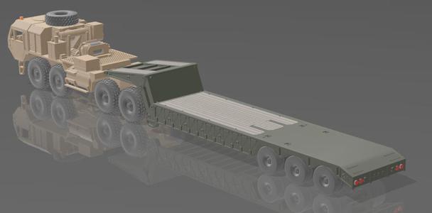 1:160 N Scale  M870/A1 Trailers