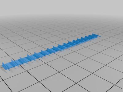 1/700 CV-16 Lexington Ribs of back of flight deck