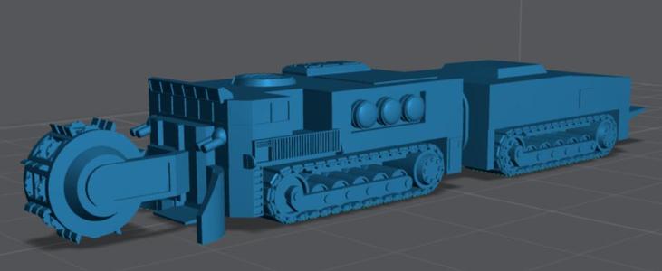MoleRat Tracked Sub-Surface Miner