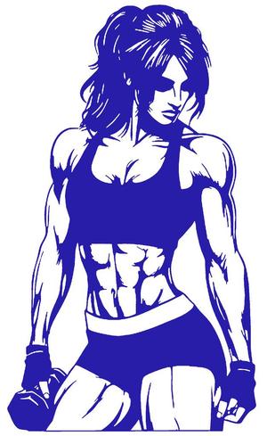 2D Gym Girl 2