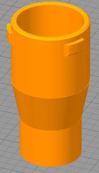 osVAC M32 to 26mm Lamelot PowerPlus