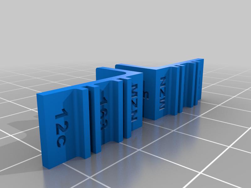 Kyosho Mini-Z McLaren 12c GT3 MZN163 body clips (modified)