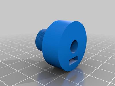 6.5mm motor shaft adapter for three jaw chuck