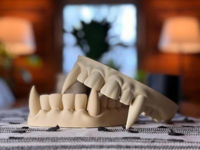 Giant Vampire Teeth