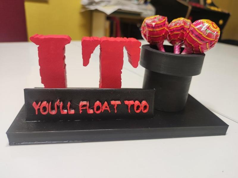 IT lollipop / utility stand