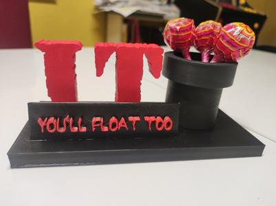 IT lollipop / utility stand