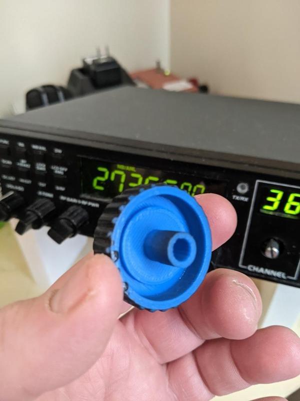 AT-5555 Radio - Channel Knob