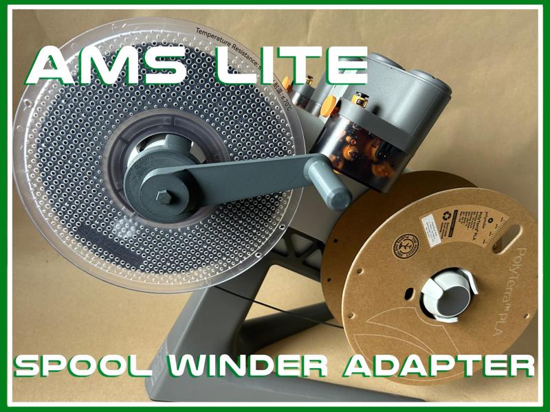 AMS Lite Spool Winder Adapter