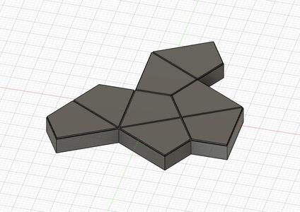 Einstein shape - EinStein Form - EinStein Kachel - the hat - aperiodic monotile
