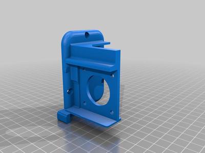 titan aero volcano mount for mk4 x-carrige