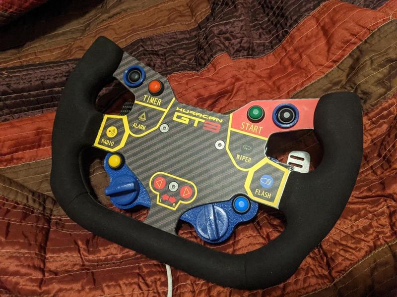 Huracan GT3 / Sparco Rally / Racing Wheel Button Box