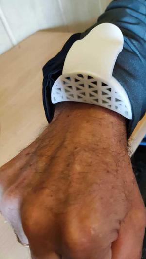 Aireador de manga para chaqueta de moto