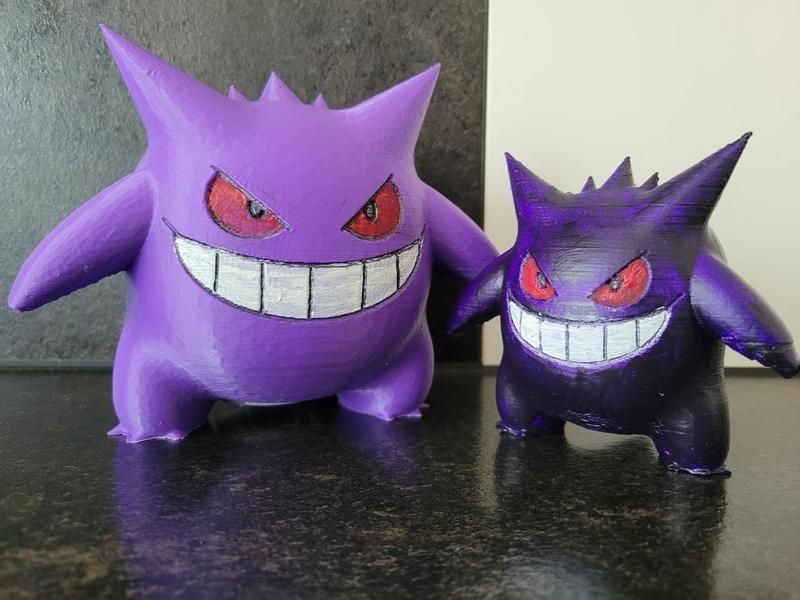 Gengar with glowing Eyes 