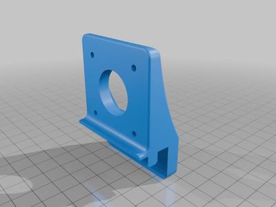 Ender 5 belted Z mod Alternative stepper mount