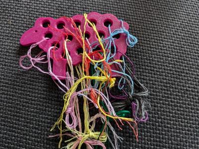 Cross Stitch Floss organizer