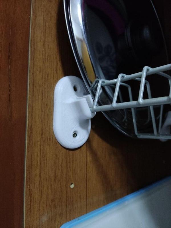 dish drainer bracket