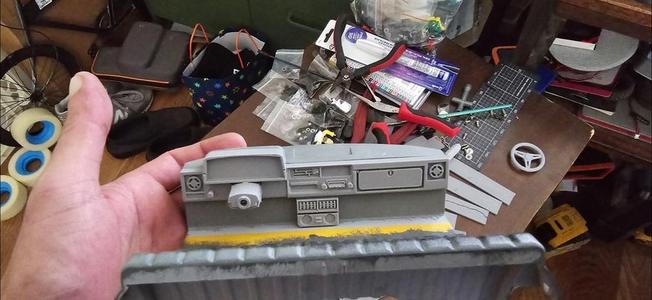 HG-P407 (Tamiya Bruiser Clone) Dashboard