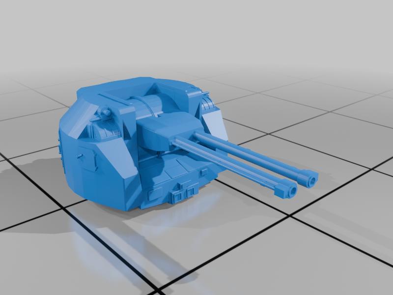 Royal Navy 3"/70 (7.62 cm) QF Mark N1 Twin Gun (Mk VI) 