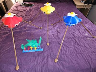 Pikmin Onion Flying Model Rocket