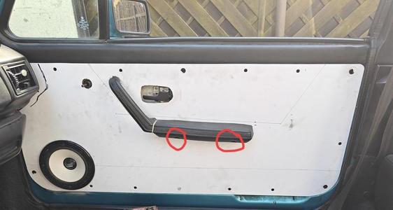 Golf mk1 cabrio screw grommets for door handles