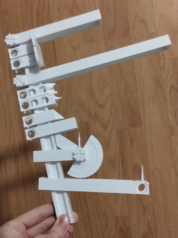 All in one head and face measuring tool