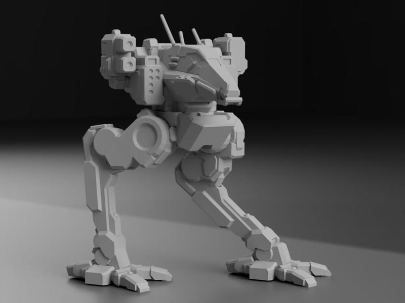 RVN-1X Raven for Battletech