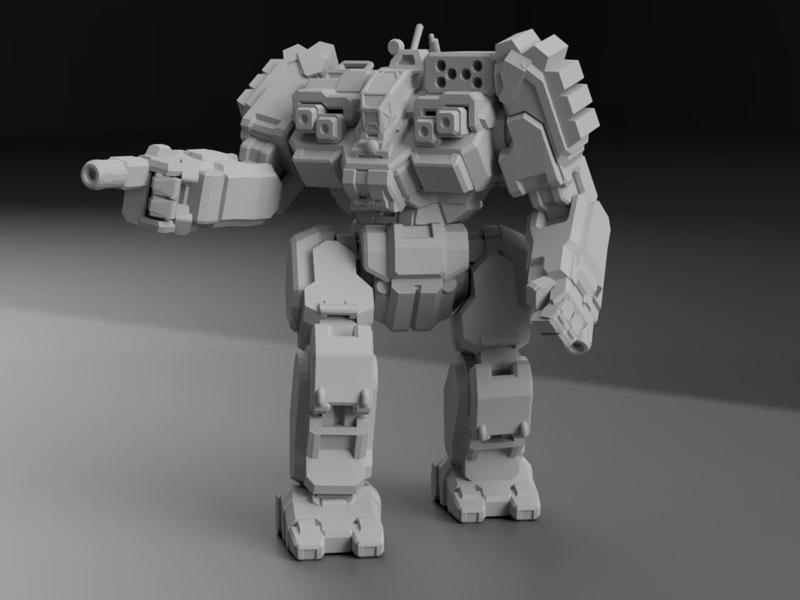 BLR-1GHE Battlemaster "Hellslinger" for Battletech
