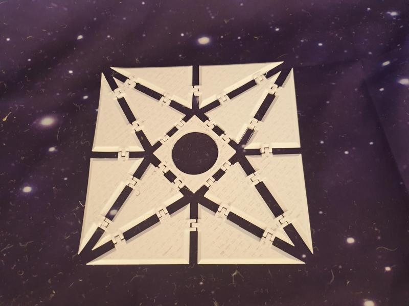 Origami Folding Lamp Shade