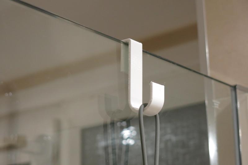 Parametric bathroom hook