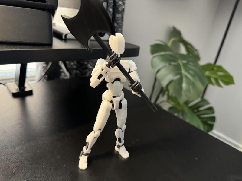 FFXIV Warrior Battle Axe for Dummy 13