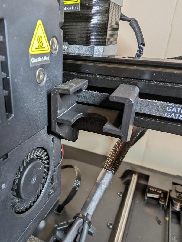 Ender 3 V3 KE GSensor/Vibration Sensor Head Mount