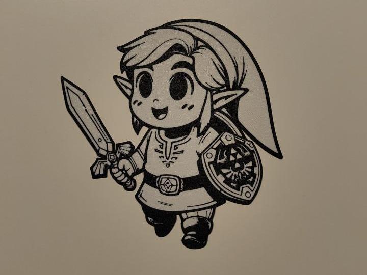 Baby Link wall art