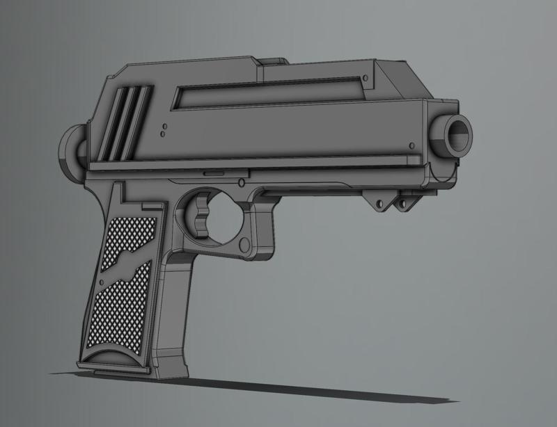 DC-17 CLONE TROOPER SIDEARM